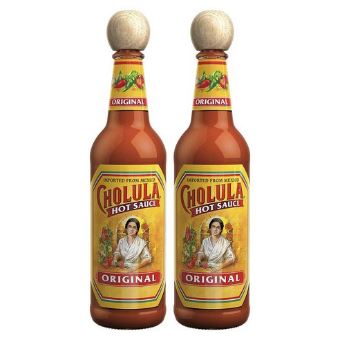 촐룰라핫소스 핫 소스 오리지널, 360ml, 2개
