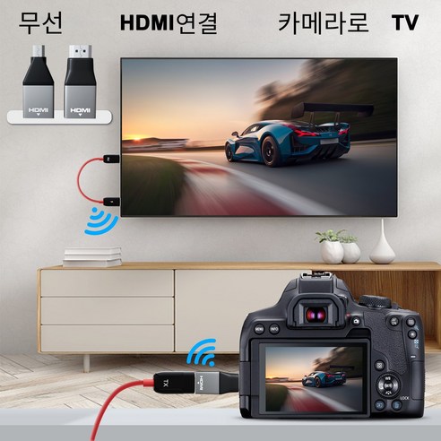 편리한 무선 연결로 깔끔한 환경을 조성하세요.