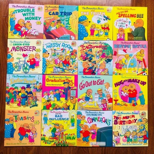 [이엔제이] 국내 The Berenstain Bears 페이퍼북 베렌스타인 베어즈 28권세트 챕터북 AR 3점대 원서 음원제공