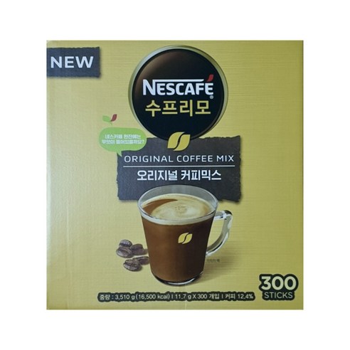 네스카페 수프리모 커피믹스 300입, 11.7g, 300개입, 1개