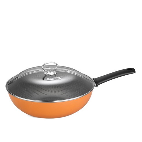 끈적임 없는 프라이팬 연기와 함께 건강한 프라이팬 인덕션 레인지 사용 궁중팬, 32cm