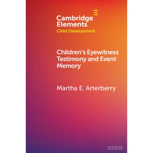 (영문도서) Children''s Eyewitness Testimony and Event Memory Paperback ...