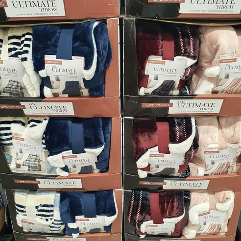 lifecomfort 멀티메이트 담요 152x177cm 코스트코