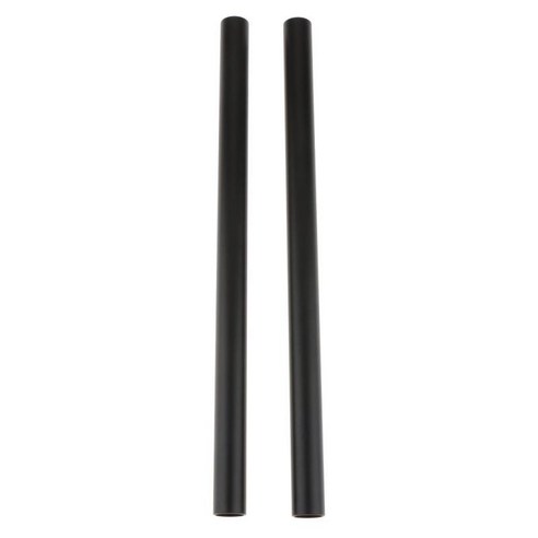 15mm 레일로드 지원 시스템 25cm 알루미늄 합금 봉 알루미늄 튜브, 설명, 블랙