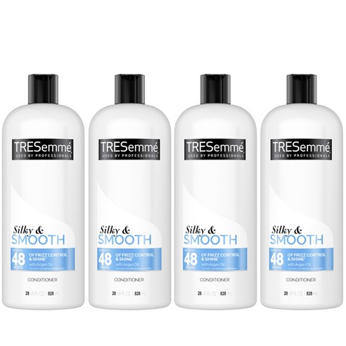 트레제메 실키 & 스무스 컨디셔너, 828ml, 4개