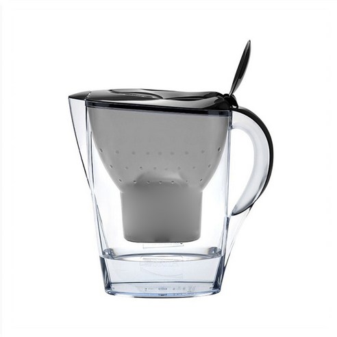 브리타 마렐라 오션 시리즈 워터 퓨리파이어 필터 4개입 포함 정수기 3.5L, Black