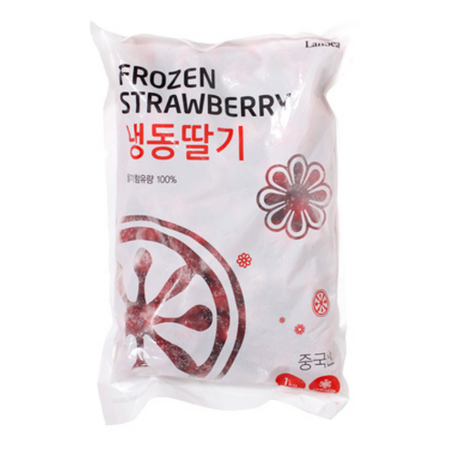 랜시푸드 냉동딸기 1kg, 1개, 상세페이지 참조