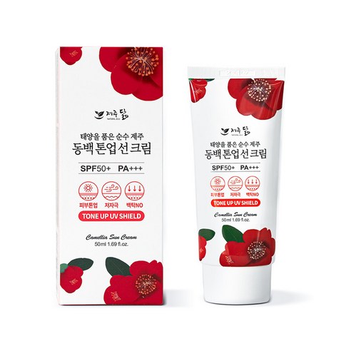 제주닮 동백 톤업 선크림, 4개, 50ml