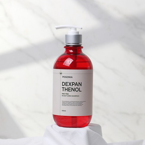 숲 속의 향기로 민감한 두피를 진정시키는 포고니아 덱스판테놀 파인트리 샴푸