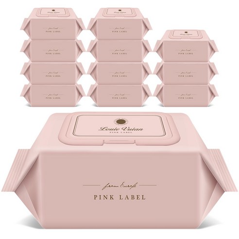 육아 필수템, 루이비앙 핑크라벨 물티슈: 엄마의 섬세한 손길처럼! 루이비앙물티슈