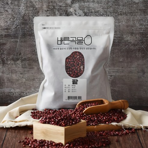 바른곡물 국산 적두 팥, 800g, 1개