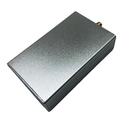 Windows Android Linux용 SDR 수신기 Rsp1 MSI.SDR 드라이버 0.5ppm Tcxo, 알루미늄 하우징, 은