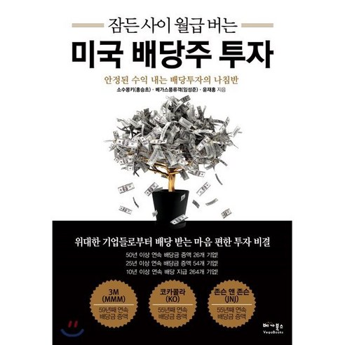 [베가북스]잠든 사이 월급 버는 미국 배당주 투자, 베가북스, 윤재홍