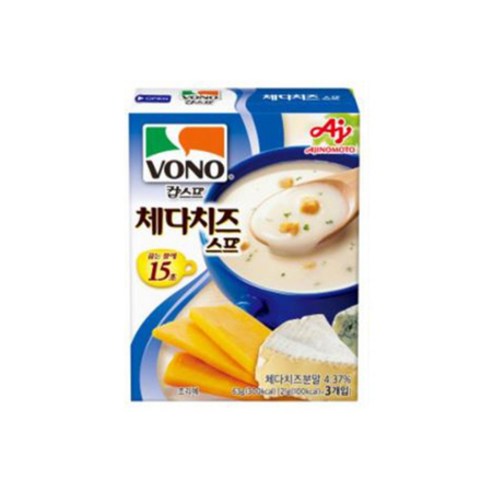 보노 체다치즈스프 3p, 63g, 12개