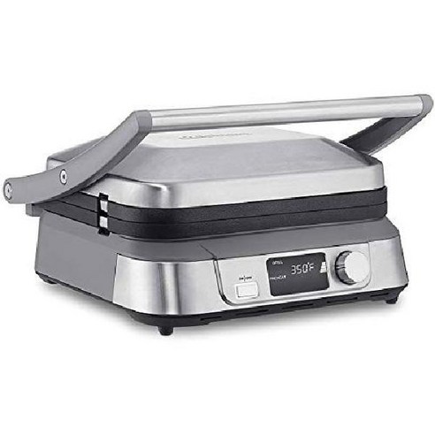 Cuisinart 쿠진아트 샌드위치 메이커 스텐 토스트 파니니 와플 쿠커 브런치 양면 그릴, 기본형