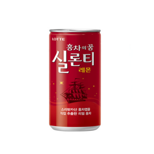 롯데칠성음료 실론티, 175ml, 30개