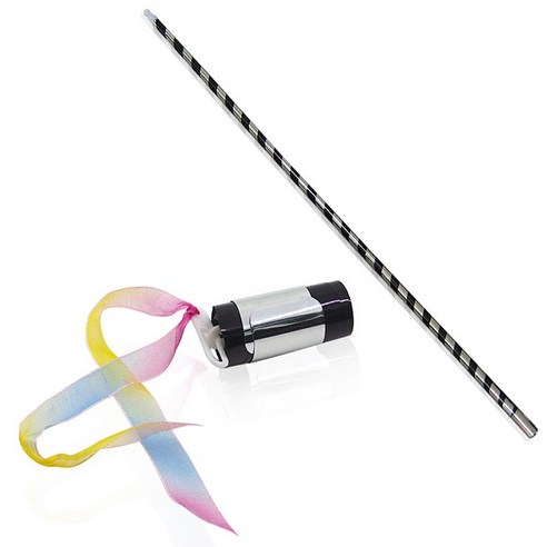 마술봉 지팡이마술 나타나는 마술사지팡이(줄무늬-색상랜덤) 어피어링케인(소-70cm) 스테이지매직 마술지팡이, 1개