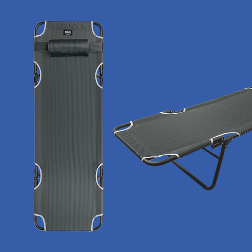 가벼운 무게와 넉넉한 길이로 꿀잠을 보장하는 가성비 캠핑 야전침대