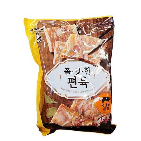 쫄깃한 편육 415g x 1개, 아이스보냉백포장