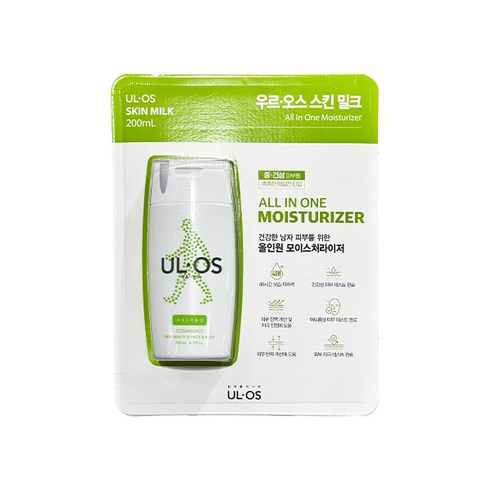 우르오스 올인원 모이스처라이져 스킨밀크 200ml, 단품, 1개