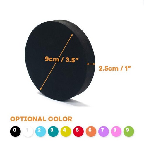 사진 스튜디오용 내구성 기하학 장식 배경 장비 정물 상업 제품 촬영, 03 CYLINDER A_04 5-RED, 1개