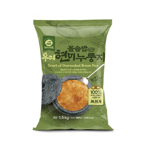 농부의선물 돌솥밥 우리쌀 누룽지 1.5kg (쌀/현미 선택)
