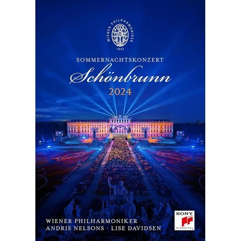 [DVD] 2024 빈 필하모닉 여름 음악회 [썸머 나잇 콘서트] (Summer Night Concert 2024 - Andris Nelsons) [DVD]