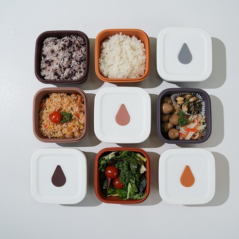 냉장고 정리 고민 끝! 소노리떼 실리콘 밥팩으로 깔끔하고 편리한 주방을 만드세요.