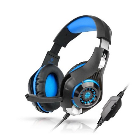 Britz 브리츠 K35GH 게이밍 헤드셋, 블루