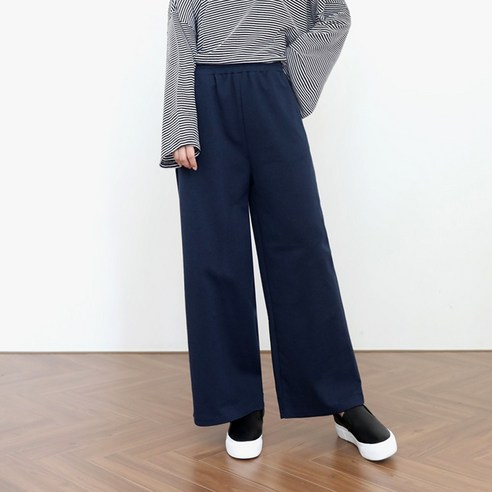 트렌디하고 편안한 여성용 ~4XL 빅사이즈 밴딩 팬츠