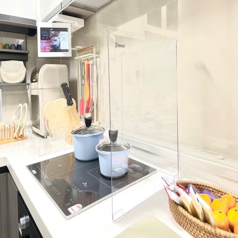 니솔 투명 인덕션가림막 기름튐방지 가드 1개