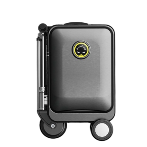 여행의 품격을 높이는 에어휠 전동 캐리어 블랙핑크 실버 에디션!