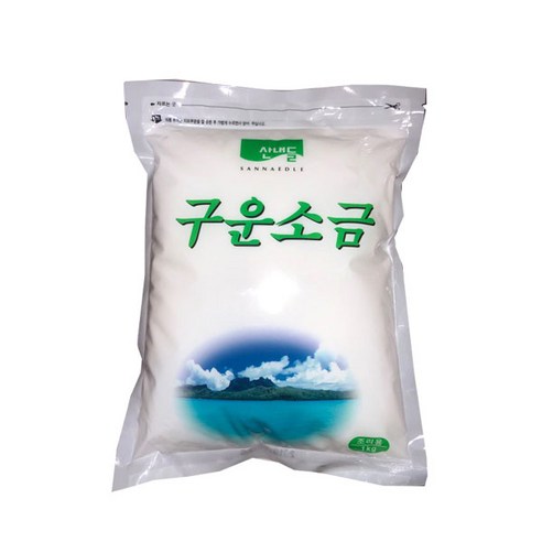 (무)산내들 구운소금1kg, 1kg, 1개