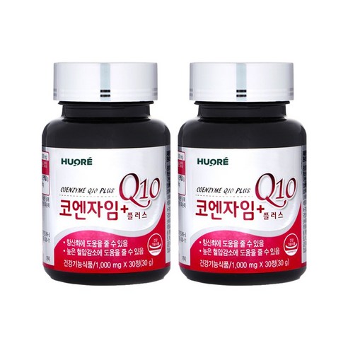 코엔자임Q10플러스 2병 내츄럴가이아, 30정, 2개