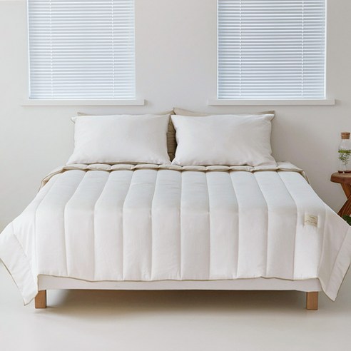 여름의 편안함을 위한 고급 스위스 실크코팅 플란뉴 아델라 이불