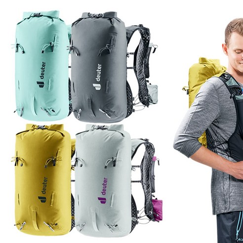 도이터 버트레일 16L 남여공용 등산 가방 16리터 하이킹 트레킹 배낭 3363023, one size, 8205 turmeric-teal