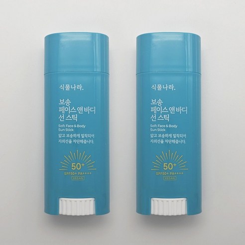 (본사발송)식물나라 산소수페이스앤바디보송선스틱_더블기획+ 사은품증정, 1개