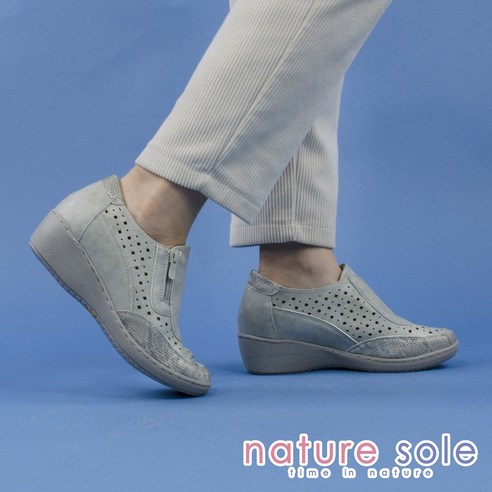 여성 nature sole 마마슈 캐쥬얼 중년 컴포트화 효도화