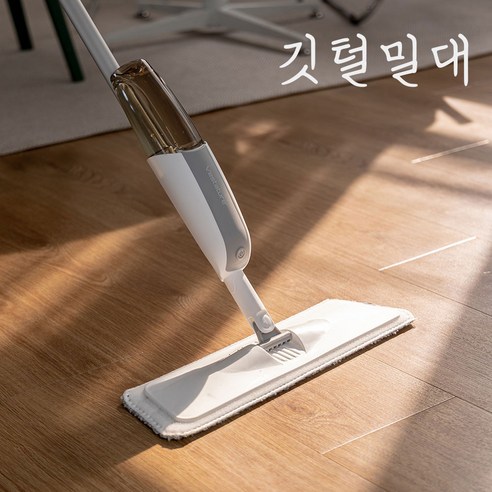 베스타쳐 초극세사 초경량 알루미늄 스프레이 물걸레 깃털밀대, 1세트