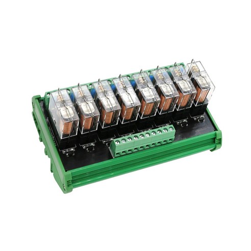 Ursmart 8 채널 10A 릴레이 모듈 보드 컨트롤러 드라이버 보드 PNP DC12V (베이스 포함), 설명, 12V, 그림으로