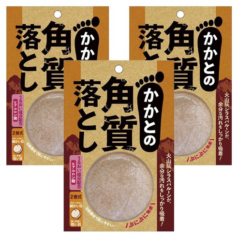 Infinity 발 뒤꿈치 각질 제거 80g, 3개, 1개입