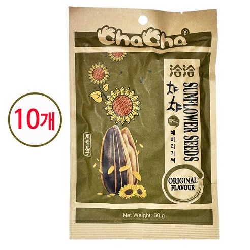 챠챠 해바라기씨 오리지널맛 60g (열봉)