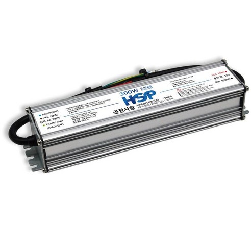 LED SMPS 방수형 300W 슬림형, 1개