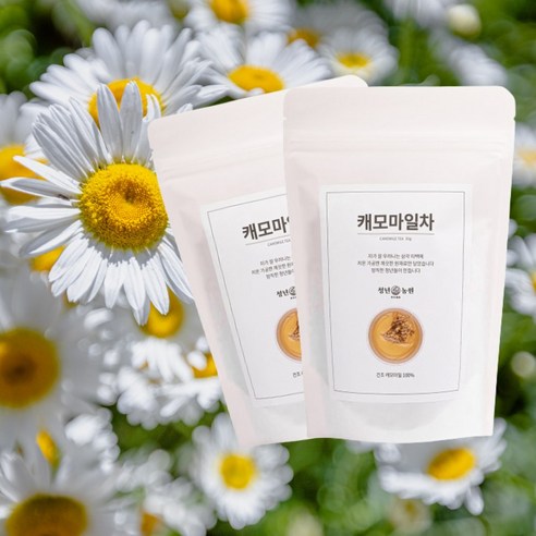 청년농원 저온가공 캐모마일 삼각티백, 1g, 50개입, 2개