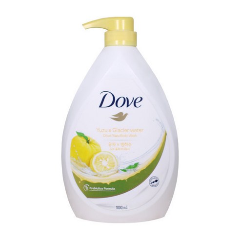 도브 바디워시 유자 1000ml x3개, 3개, 1L