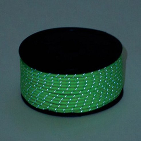 야간 캠핑의 안전과 편의를 높이는 헬로우캠핑 야광 반사 스트링 롤