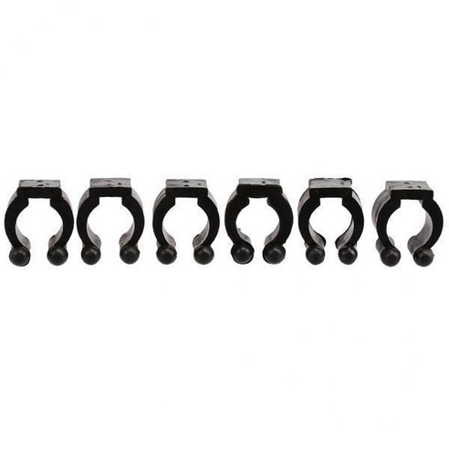 4-8pack 6pcs 작은 플라스틱 큐 클립 큐 랙용 라운드 교체 큐 클립, /
