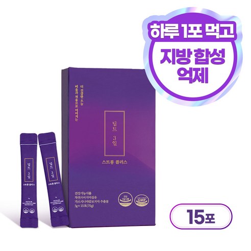 딥트3일 스트롱 플러스 15포, 75g, 1박스