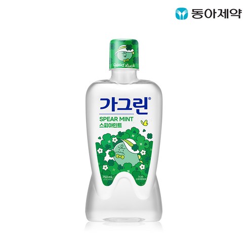 가그린 스피아민트 구강청결제 750ml 1개 알코올무첨가