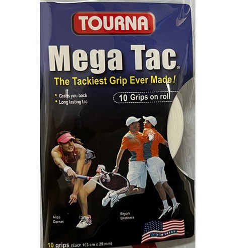 코트 위 퍼포먼스를 극대화하는 마법, 투나 MEGA TAC 메가텍 테니스 그립 10입 심층 탐구 투나그립
